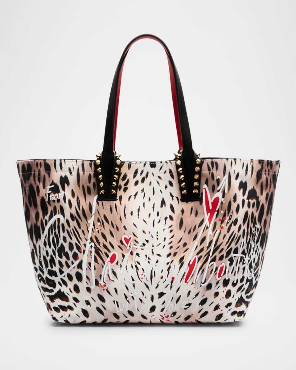 Cabata Small Gigi-Print Canvas Tote Bag